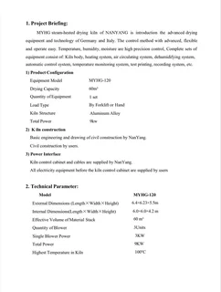 MYHG-400 STEAM HEATING WOOD DRYING KILN