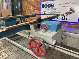 DOUBLE SQUARING MACHINE FOR DOORS AND SHELVING