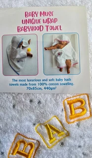 Baby Hooded wrap towel
