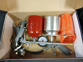 Tradeair 5 piece Air Compressor Accessories Kit Brand New