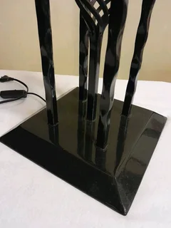 Lamp shade stand - Floor lamp Wrought iron