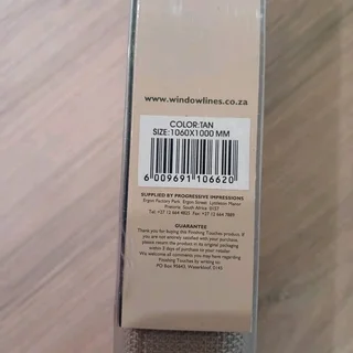 Roman Blinds Block Out Fabric 1mx 1m