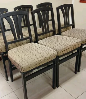 Dining Kitchen Chairs Wooden Frame