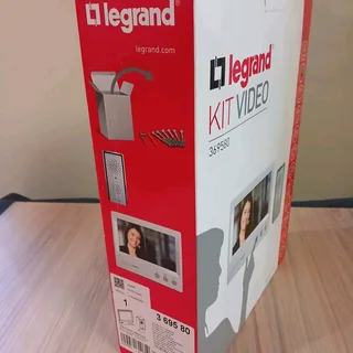 LEGRAND 7&#34; WIRED VIDEO INTERCOM KIT C/W RAINSHIELD