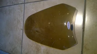 Kawasaki Wind Screen Hi-Rise, Double Bubble, Standard