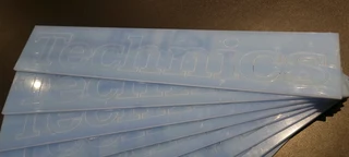 TECHNICS ACRYLIC DECALS FOR DJ DECOR SETUPS -0️⃣7️⃣2️⃣3️⃣9️⃣2️⃣5️⃣7️⃣5️⃣6️⃣