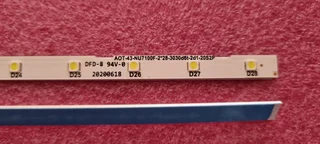 SAMSUNG 43NU7100 / 43RU7100 LED BACKLIGHT STRIPS (2PCS) SET