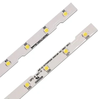 SAMSUNG 43NU7100 / 43RU7100 LED BACKLIGHT STRIPS (2PCS) SET