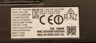 Samsung Wifi Bt Receiver Module For Ua65ks9500