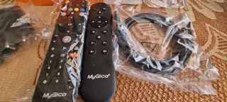 MYGICA TV BOX REMOTES AND AC ADAPTER- NEW 0️⃣7️⃣2️⃣3️⃣9️⃣2️⃣5️⃣7️⃣5️⃣6️⃣