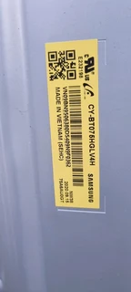 CRACKED SCREEN ASSEMBLY FOR PARTS - BRAND NEW UA75TU8000K - 75INCH 0️⃣7️⃣2️⃣3️⃣9️⃣2️⃣5️⃣7️⃣5️⃣6️⃣