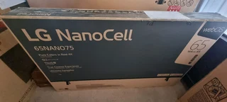 Cracked Screen Lg 65nano75pva 65inch For Parts &amp; Spares 0️⃣7️⃣2️⃣3️⃣9️⃣2️⃣5️⃣7️⃣5️⃣6️⃣