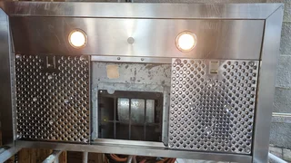 **reduced Further Whirlpool Akr 799 Ix 90cm Extractor Full S/steel- Never Used Kept In Storage.