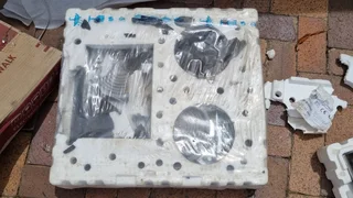 Whirlpool Akm 9010/ne Glass Hob (cracked) Brand New - For Spares