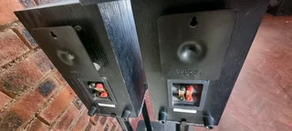 POLK RTi6 (Pair) with very heavy and stable metal stands 0️⃣7️⃣2️⃣3️⃣9️⃣2️⃣5️⃣7️⃣5️⃣6️⃣