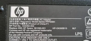 HP LAPTOP POWER SUPPLY CHARGER 534092-002 18.5V 65W0️⃣7️⃣2️⃣3️⃣9️⃣2️⃣5️⃣7️⃣5️⃣6️⃣