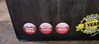 DEFY DSF 1645B PEDASTAL FAN WITH REMOTE - BRAND NEW IN THE BOX.0️⃣7️⃣2️⃣3️⃣9️⃣2️⃣5️⃣7️⃣5️⃣6️⃣