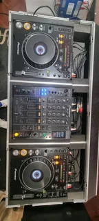 Pioneer Djm800 &#43; 2 X Cdj1000mk3 &#43; Flightcase &#43; Serato Sl30️⃣7️⃣2️⃣3️⃣9️⃣2️⃣5️⃣7️⃣5️⃣6️⃣