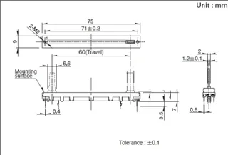 2 X Slide Pitch Tempo Fader FOR  Pioneer DJ DDJ &amp; FLX Models0️⃣7️⃣2️⃣3️⃣9️⃣2️⃣5️⃣7️⃣5️⃣6️⃣