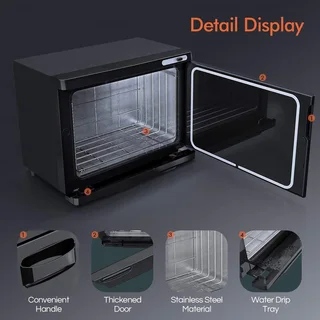 TOWEL WARMERS 23L - BLACK. With UV Sterlizer0️⃣7️⃣2️⃣3️⃣9️⃣2️⃣5️⃣7️⃣5️⃣6️⃣