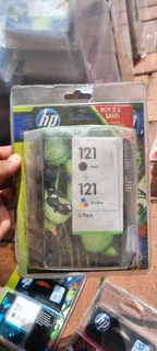 Hp 121 Black + 121 Tri Colour Ink Pack New 0️⃣7️⃣2️⃣3️⃣9️⃣2️⃣5️⃣7️⃣5️⃣6️⃣