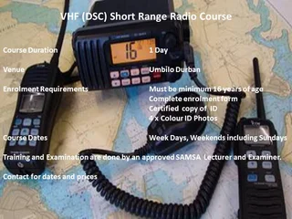 VHF - DSC Radio Course