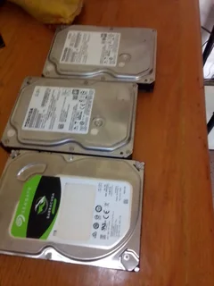 1TB desktop harddrive x 3