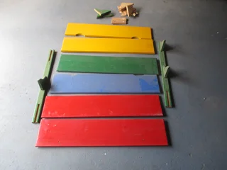 Kids colorful shelving