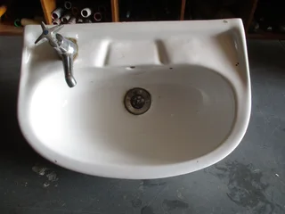 basin with tap