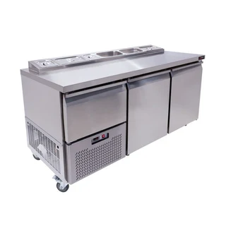 Ups7018-r02  underbar Pizza Top 2 And Half Door - Salvadore