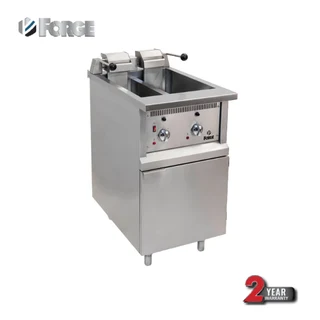 Fff3210  deep Fryer Forge - 2 X 10lt Floor Standing Electric