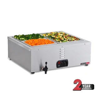 Bma0002 Anvil Bain - Marie Table Top - 2 Division