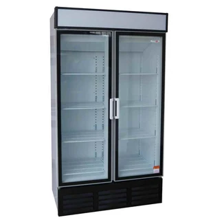 Eh1135 2 Door Swing Door Beverage Cooler - 730ltr