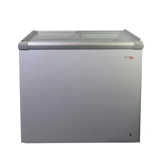 Cf310vl Glass Sliding Top Ice Cream Freezer - 197ltr
