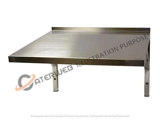 Wssr001 wall Shelf - Salamander - Stainless Steel - 0.9mm (430)