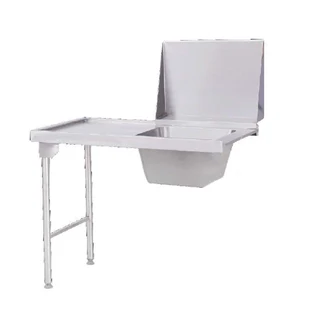 Int1100 Inlet Table - Single Bowl &amp; High Splashback