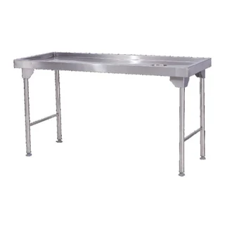 Drdtst23 dirties Receiving Table (mild Steel Legs) 0.9mm (430)