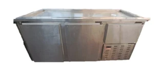 Poltop18 2.5 Polar Top Stainless Steel Underbar Fridge