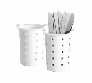 Fcw0143 cutlery Holders - Flatware Cylinder White