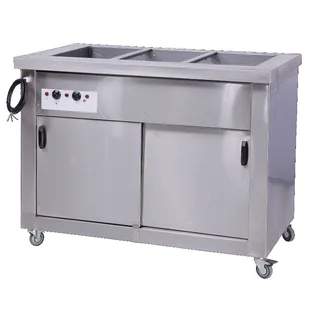 3dbmfmwd bain Marie - With Doors