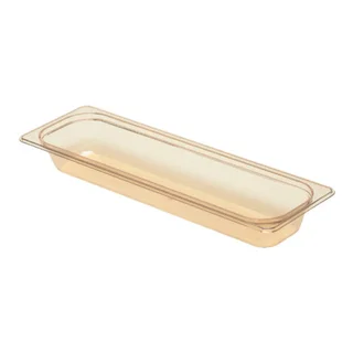 Hhf0002 High Heat 1/2 Long Foodpan (amber) - 65mm(d)