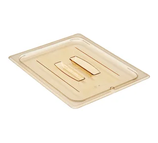 Hhl0004 high Heat Lid With Handle, (amber) For 1/2 High Heat Pans