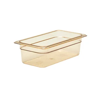 Hhf0007 High Heat 1/3 Gn Foodpan (amber) - 100mm(d)