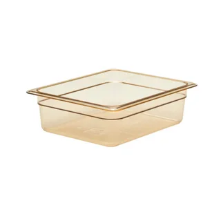 Hhf0006 high Heat 1/2 Gn Foodpan (amber) - 100mm(d)