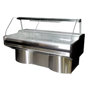 Edcgf13ssep  eco Display Curved Glass Fridge 1.3m