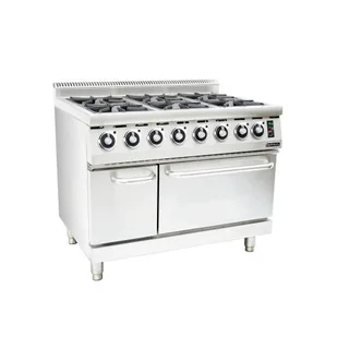 Coa4006 Gas Stove With Electric Oven Anvil - 6 Burner