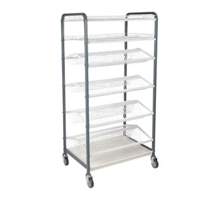 Crm2130 Crockery Rack Mobile - F/standing - 1130mm (300pcs)