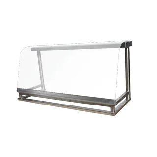 Csg12 curved Sneeze Guard - Including Light