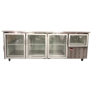Ubfgd35  3.5 Glass Door Underbar Fridge