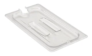 Int4002-c polycarbonate (clear) Lid With Handle Notched For 1/3 Pans